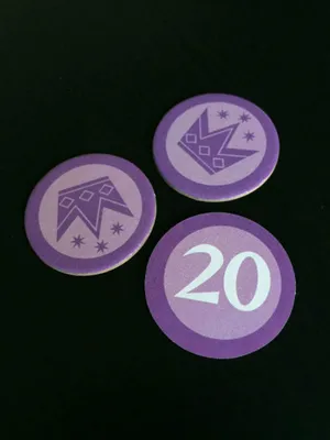 Machi Koro purple coins